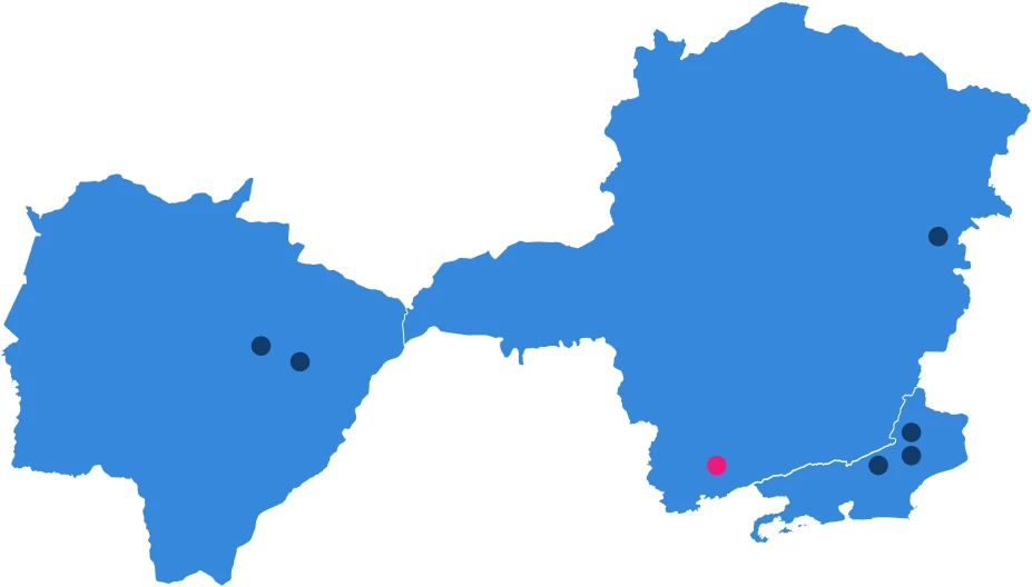 Localização do Ativo: PCH Cristina